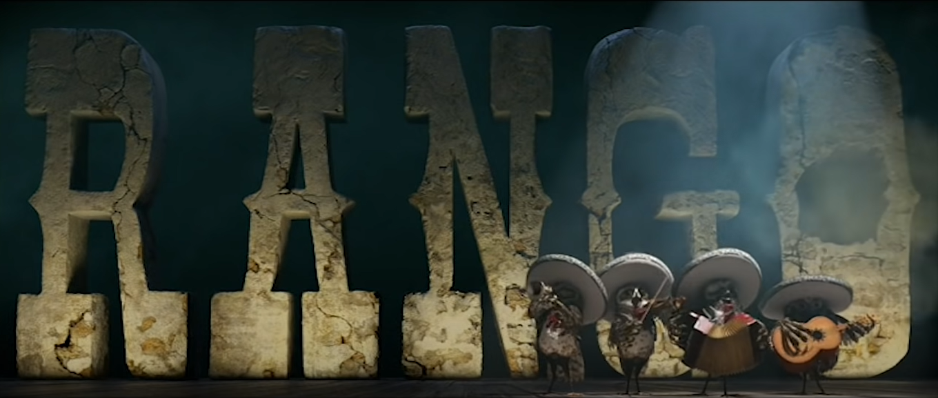 Rango's title card
